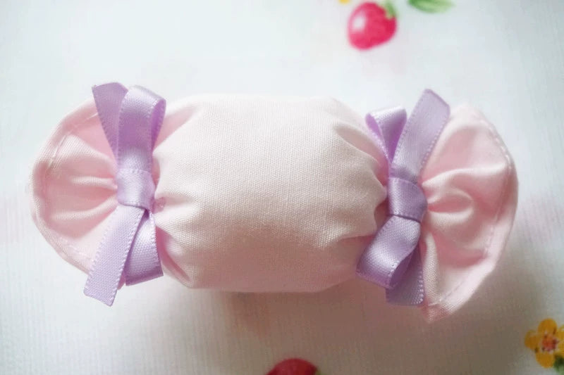 Cat Tea Party~Sweet Lolita Candy Hair Clip Butterfly Bow Brooch   