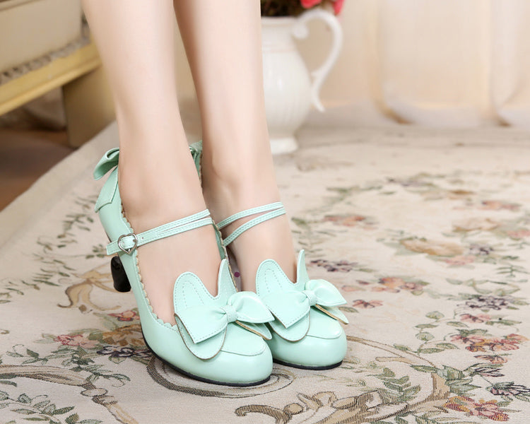 Sosic~High-Heeled Sweet Lolita Leather Shoes 12932:166102