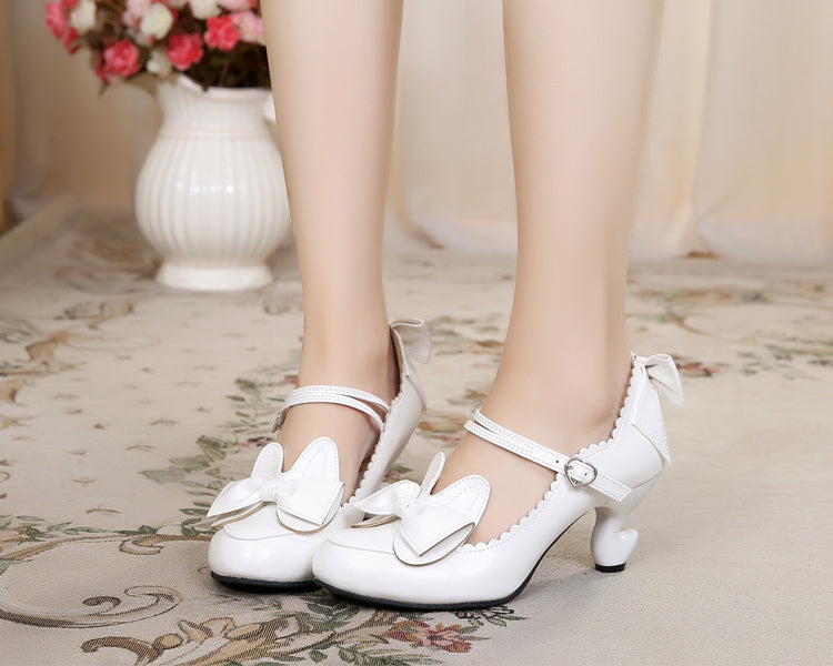 Sosic~High-Heeled Sweet Lolita Leather Shoes 12932:166140