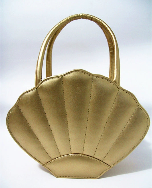 Loris~Kawaii Lolita Handbag Shell Crossbody Bag gold  