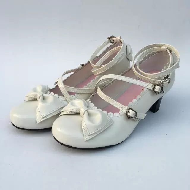 Antaina~Lolita Tea Party Heels Shoes Plus Size 45-48 4042:574082