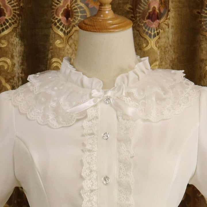 Princess Tailor Lolita~Fairy~Sweet Lolita Blouse Elegant Princess Sleeves Shirt 39916:644340