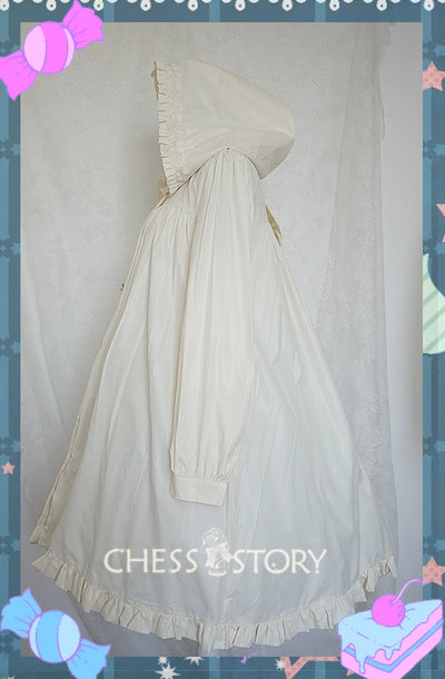 Chess Story~Sweet Rainbow~Elegant Lolita Raincoat Loose Windbreaker   