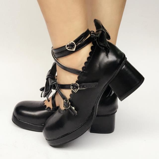 Antaina - Popular Japanese Lolita Bow Strap Multiple Colors