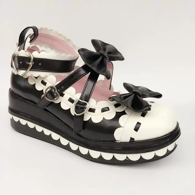 Antaina~Sweet Lolita Shoes Platform Shoes Multicolor   