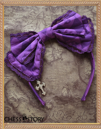 Chess Story~Doll Theater~Elegant Lolita Purple KC purple lace  
