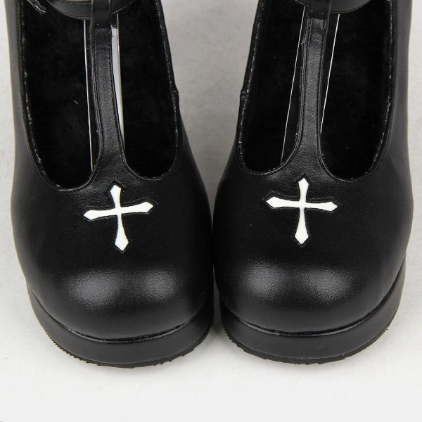 Angelic Imprint~Gothic Lolita Wings and Cross Shoes for Chistmas   