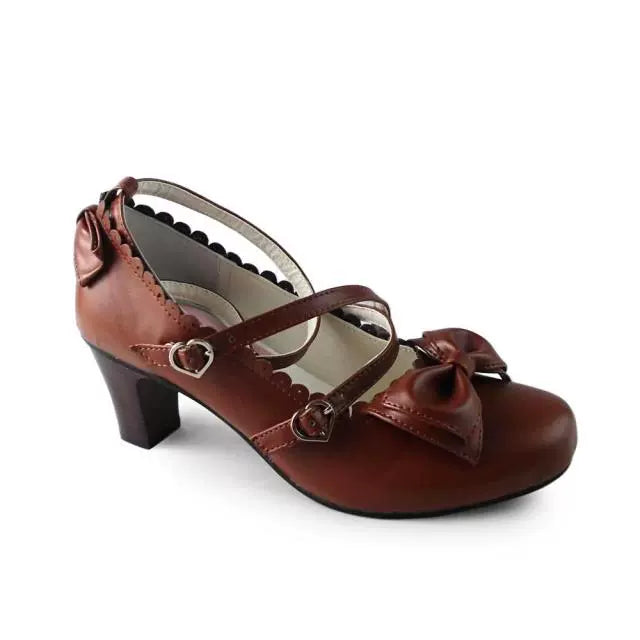 Antaina~Lolita Tea Party Heels Shoes Size 37-40 4046:573896