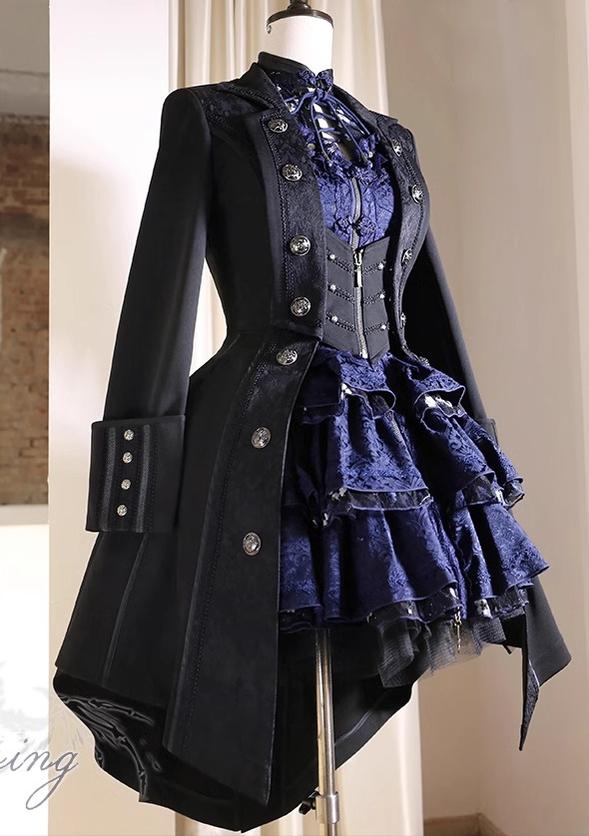 Batwing - Gothic Lolita Long Coat Ouji Lolita Windbreaker
