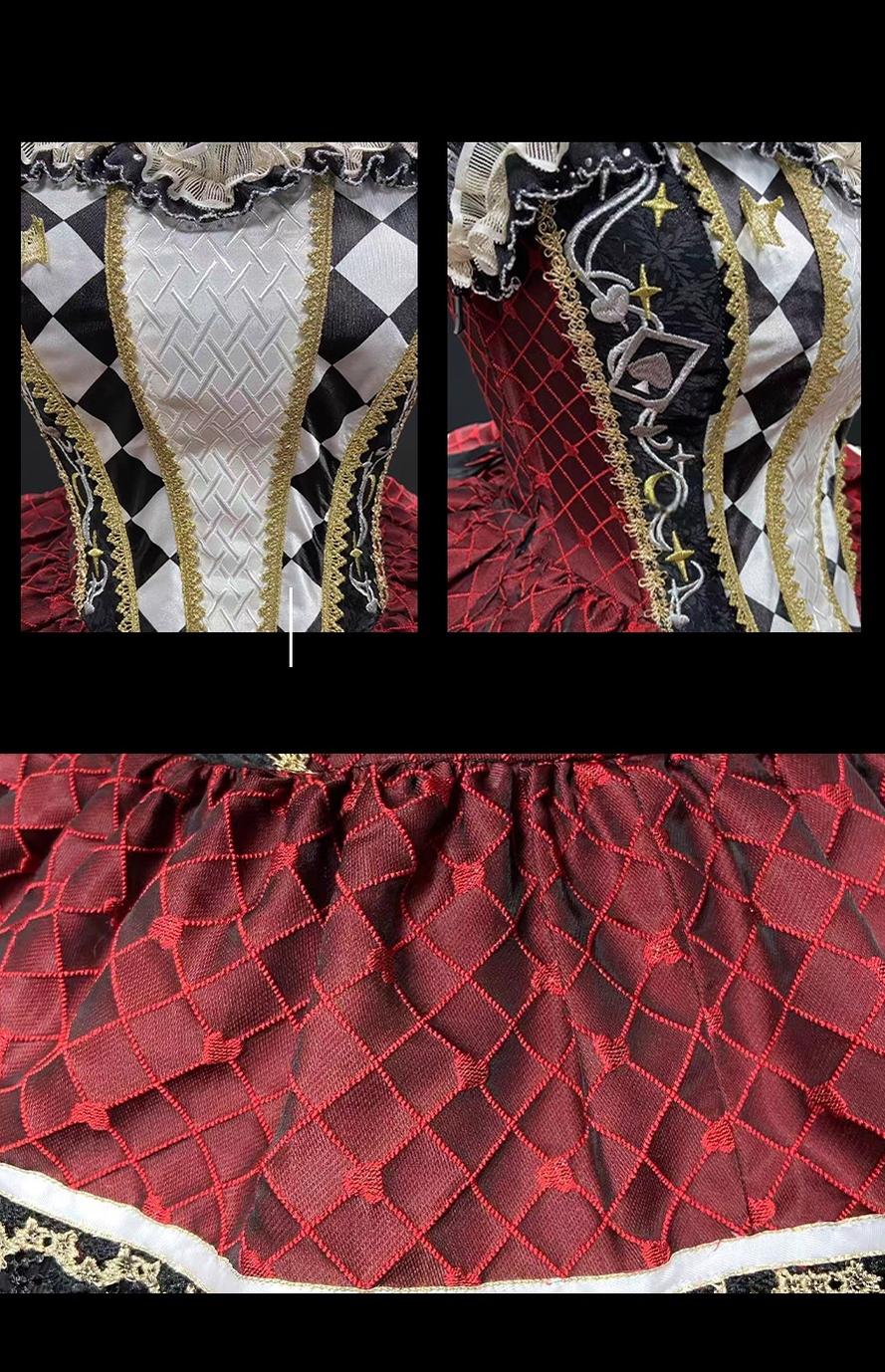 MieYe - Queen - Circus Inspired Lolita JSK Dress, Built-in Fishbone 44300:803451