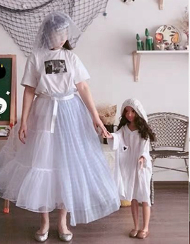 Manyiluo - Medium-length Boneless Lolita Petticoat