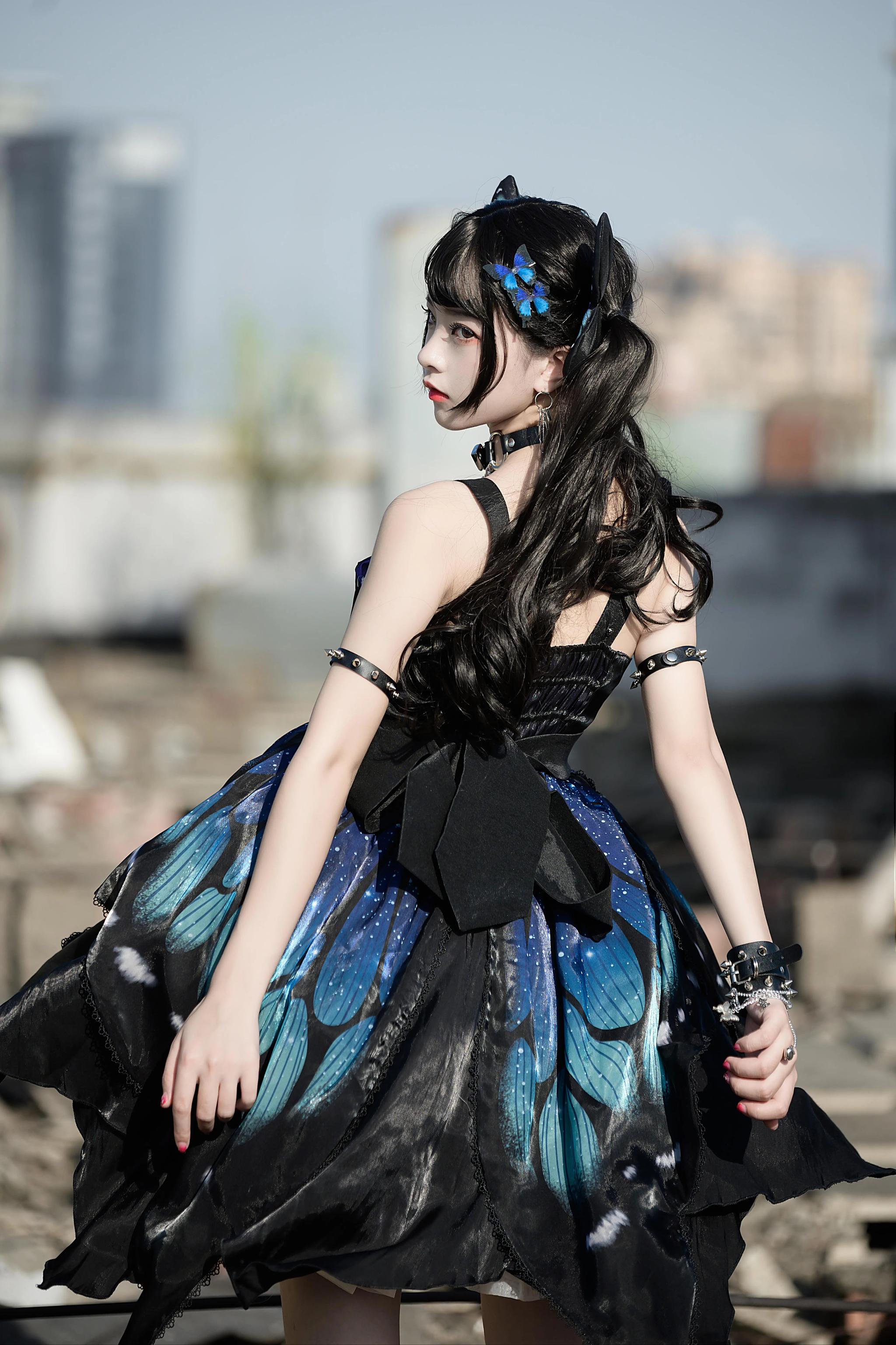 Star Fantasy - Butterfly Effect Normal Waist JSK Punk Dress