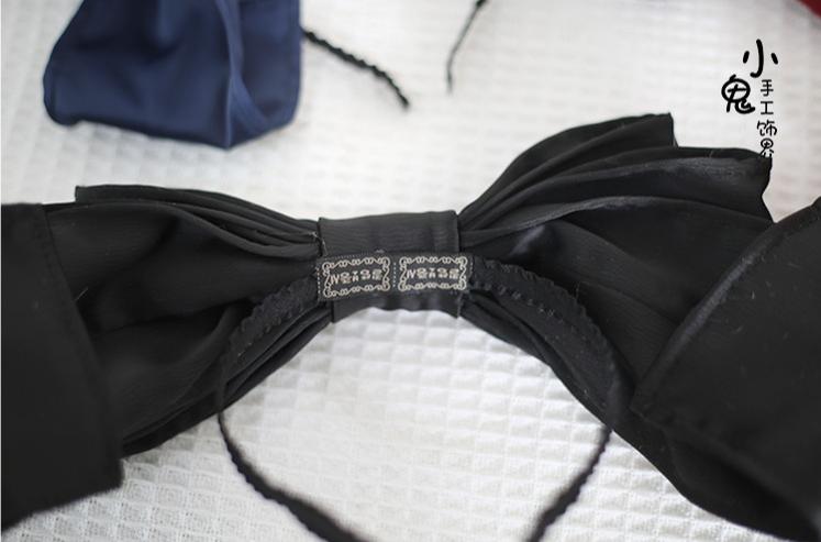 Xiaogui - Satin Doll-like Lolita KC, Layered Bowknot