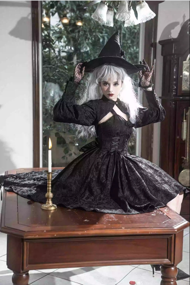 (BFM)Strawberry Duck~Gothic Lolita Dress White Lolita JSK 29578:357528