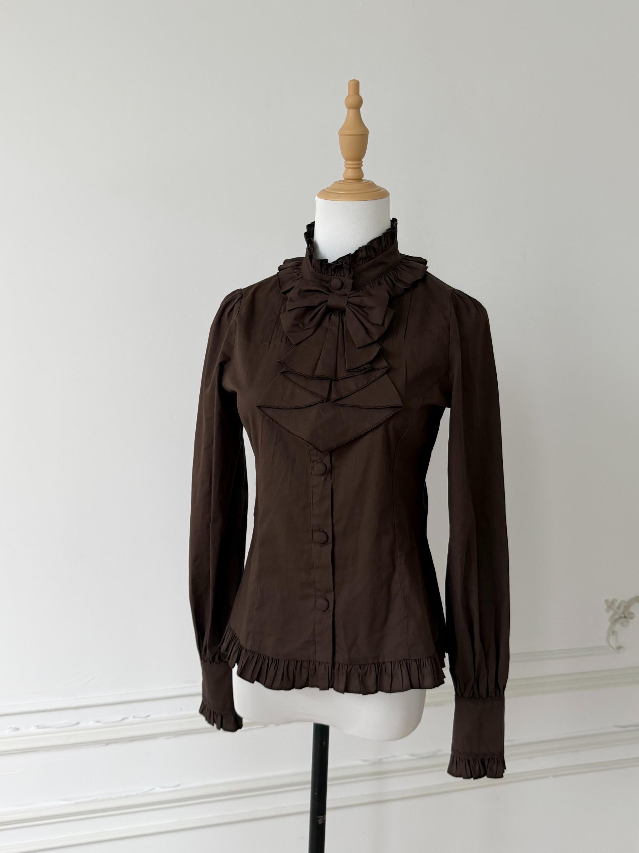 Alice in the Mirror - Albion Reverie - Floral Printed Old School Lolita JSK, Bust-Supporting Dress (2XL L M S XL) 44299:802559