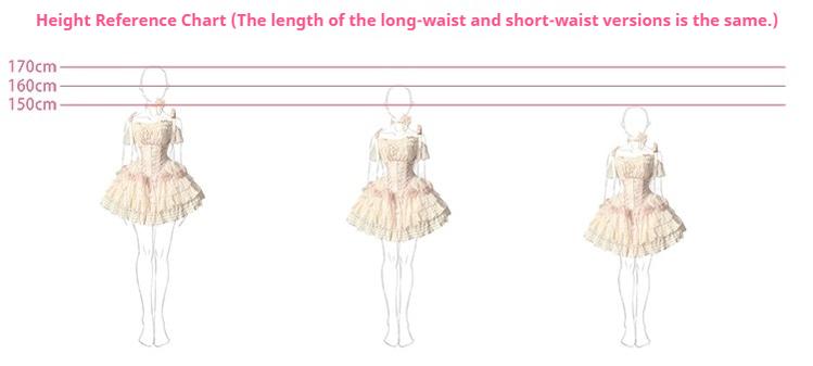 Caramel Antique~Yuyan~Ballet-style Sweet Lolita Corset JSK with Built-in Petticoat 42338:736960