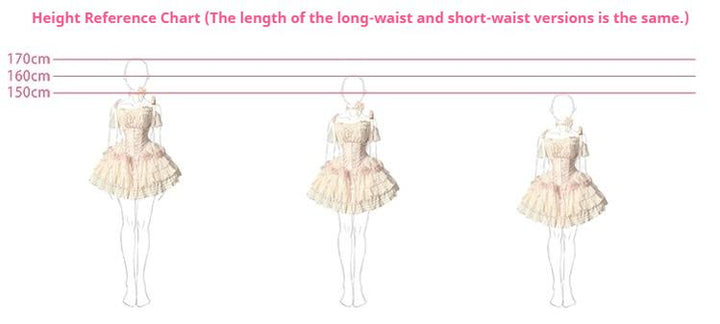 Caramel Antique~Yuyan~Ballet-style Sweet Lolita Corset JSK with Built-in Petticoat 42338:736960