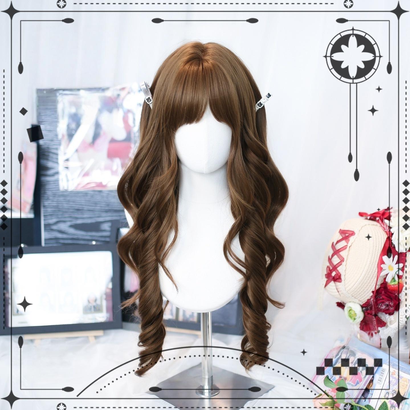 Dalao Home - Dream Threads - Daily Lolita Long Curly Wig 44228:799452