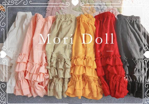 Mori Doll~Candy and Rabbit Ears~Sweet Lolita Innerwear Bloomers Multicolors   