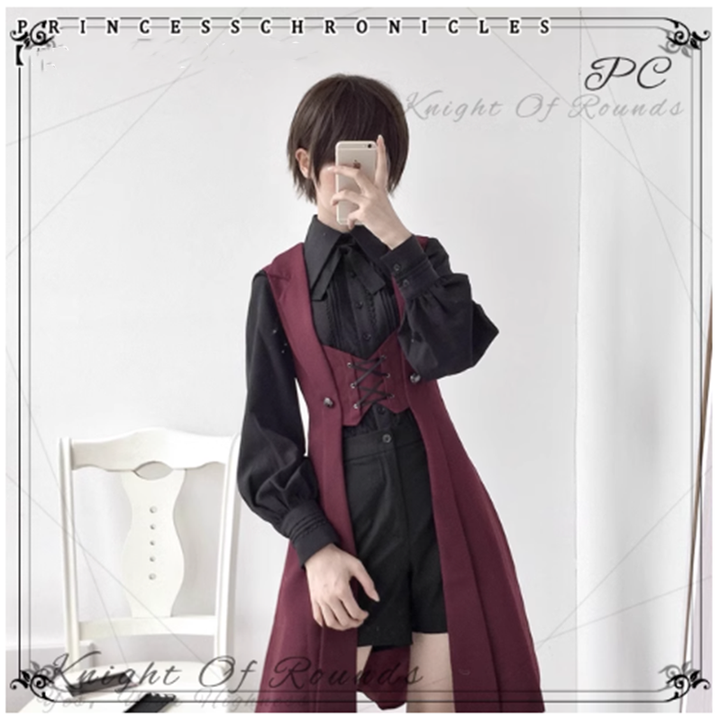 Princess Chronicles~The Night Prelude~Medieval Ouji Lolita Vest   