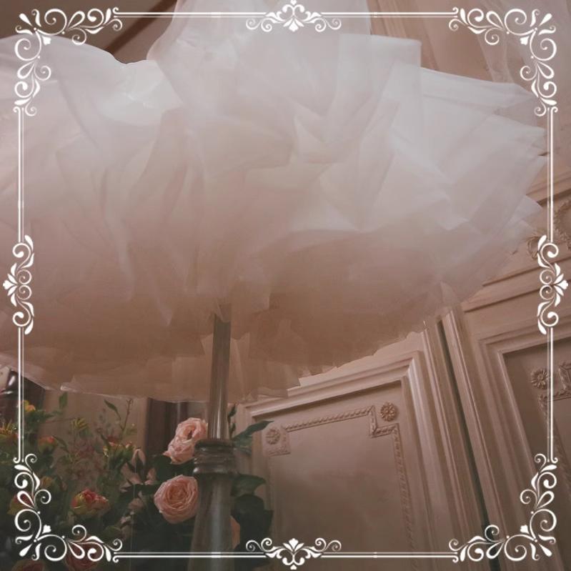 Aurora&Ariel - Super Puffy A-Line Lolita Petticoat | 18" (45cm) Length, Cotton Lining