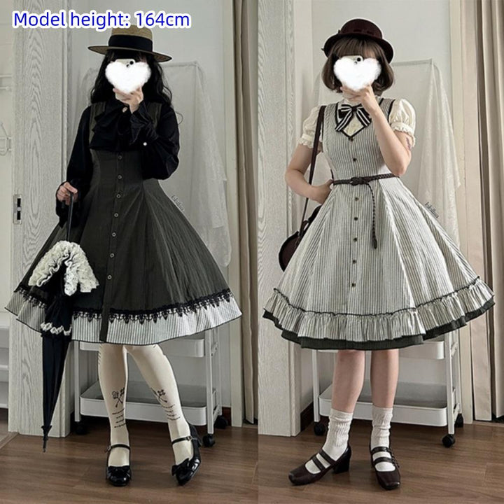 Forest Song~Artemis~ Classic Lolita JSK Double Sided Lolita Dress   