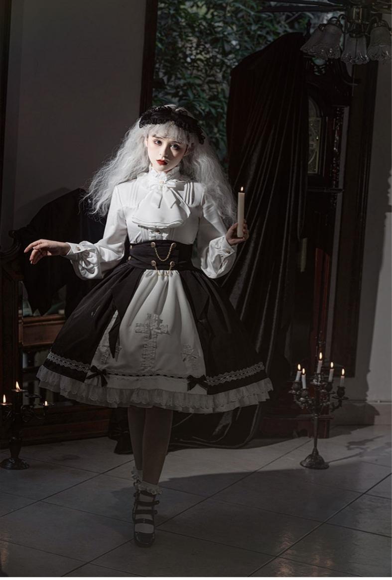 CastleToo~Holy Academy~Gothic Lolita Prince Skirt Set 4790:725579