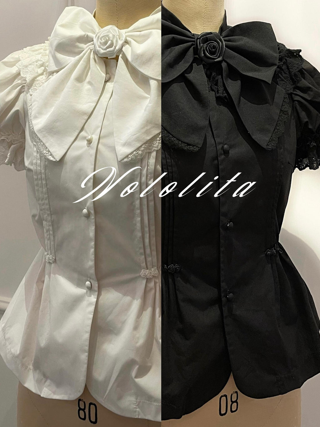 Nololita~Nightingale~Old School Lolita Shirt with Detachable Sleeves 41944:720650