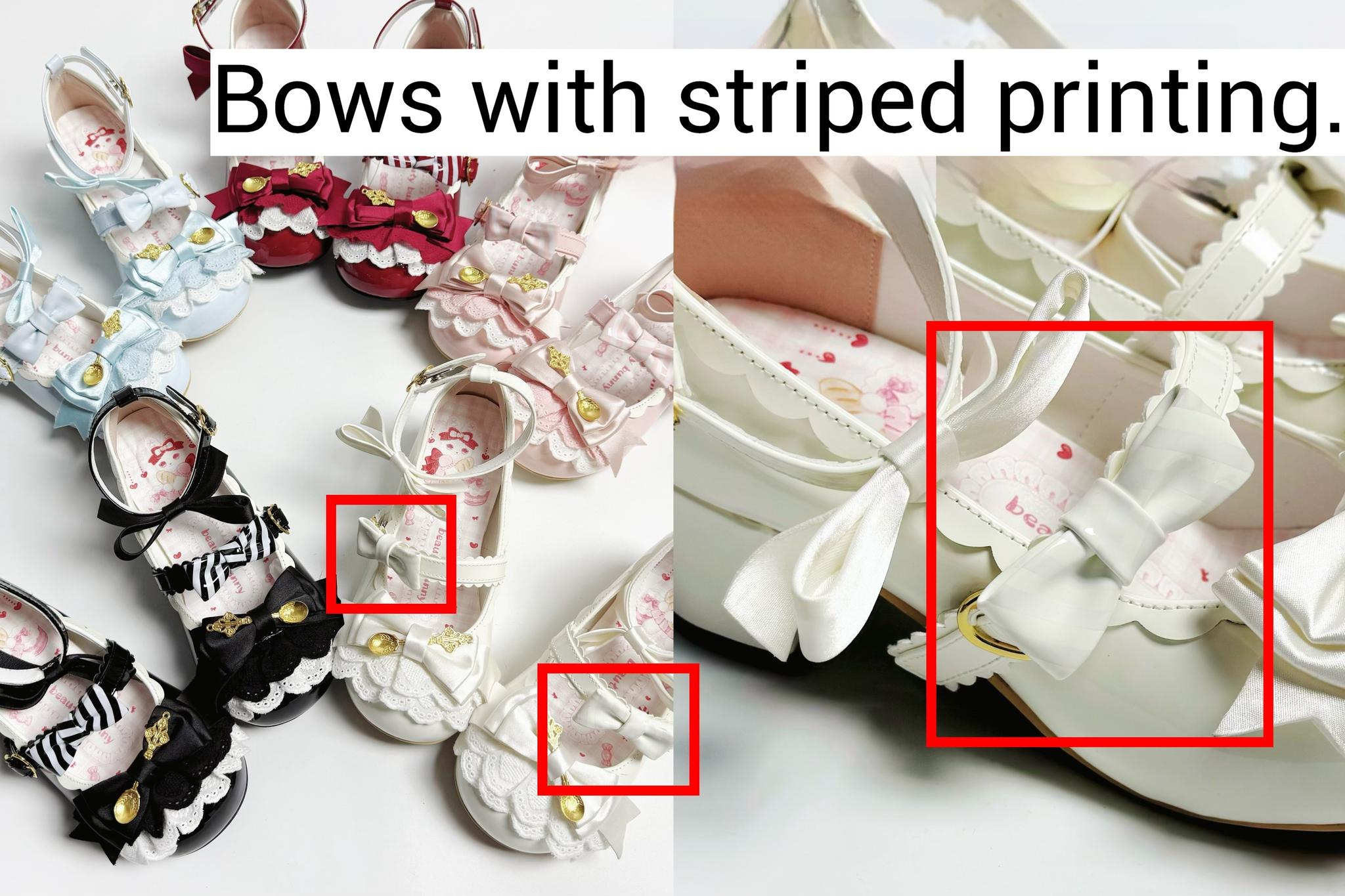 Beauty Bunny - Mousse Roll - Sweet Lolita Heel Shoes, Round Toe 43422:776366