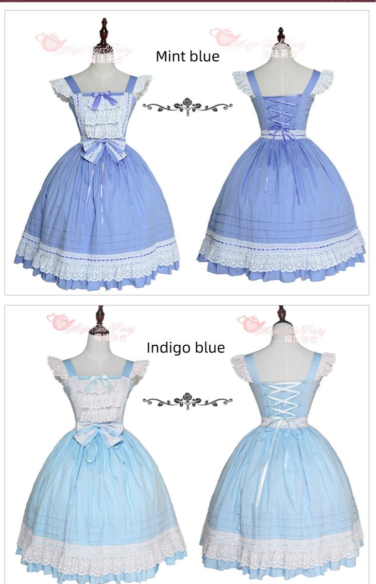 Magic Tea Party~Cute Lolita Jumper Dress Multicolors JSK 33726:434316