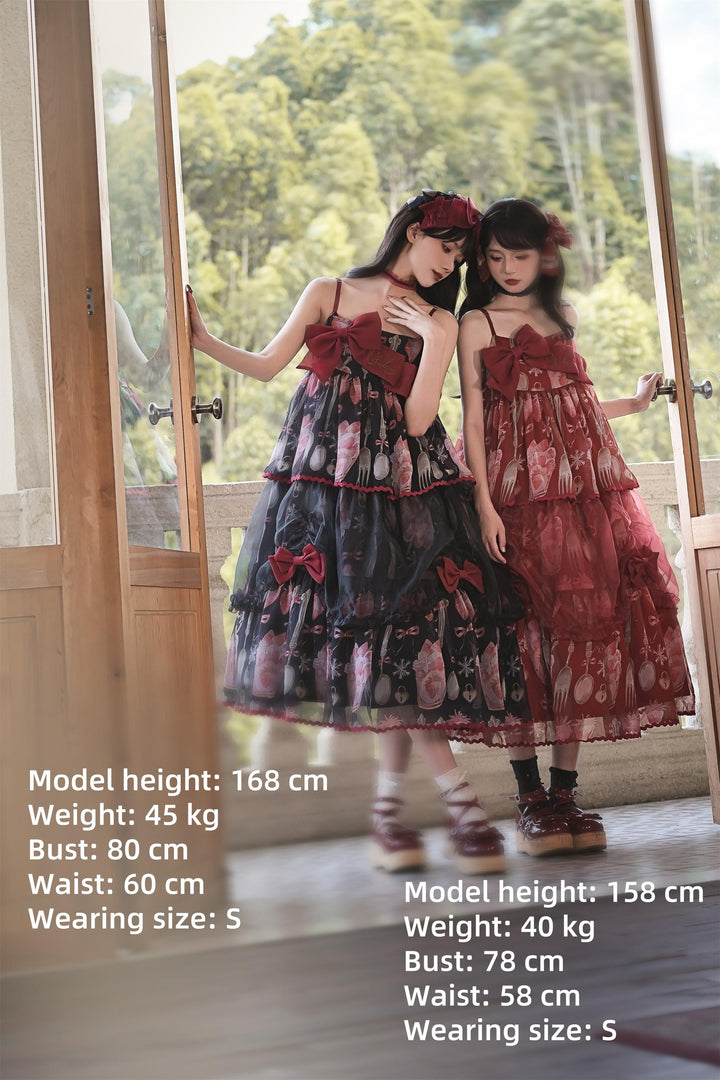 Babyblue~Strawberry Box~Sweet Lolita JSK With Strawberry Print 42972:760748