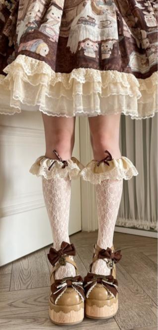 MODO~Hide and Seek~Kawaii Lolita Platform Shoes Thick Sole Shoes