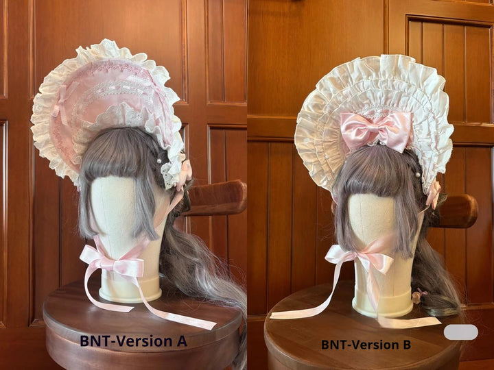 MQ Cat Ball~Maze Doll~Old School Lolita Bonnet Lolita Hairbands Multicolor   