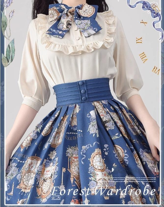 Forest Wardrobe~Eternal Echo~Sweet Lolita Skirt Classic Daily Lolita Blouse 20198:638284