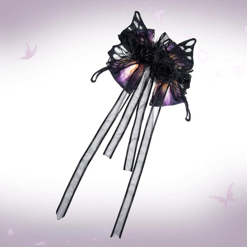 Urtto - Dead Leaf Butterfly - Gothic Lolita Accessories Set (L S) 44353:804503