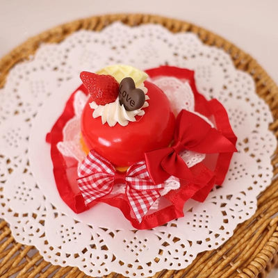 Xiaogui~Sweet Cake~Kawaii Lolita Hairpin Cake Flower Pill Headdress #2  