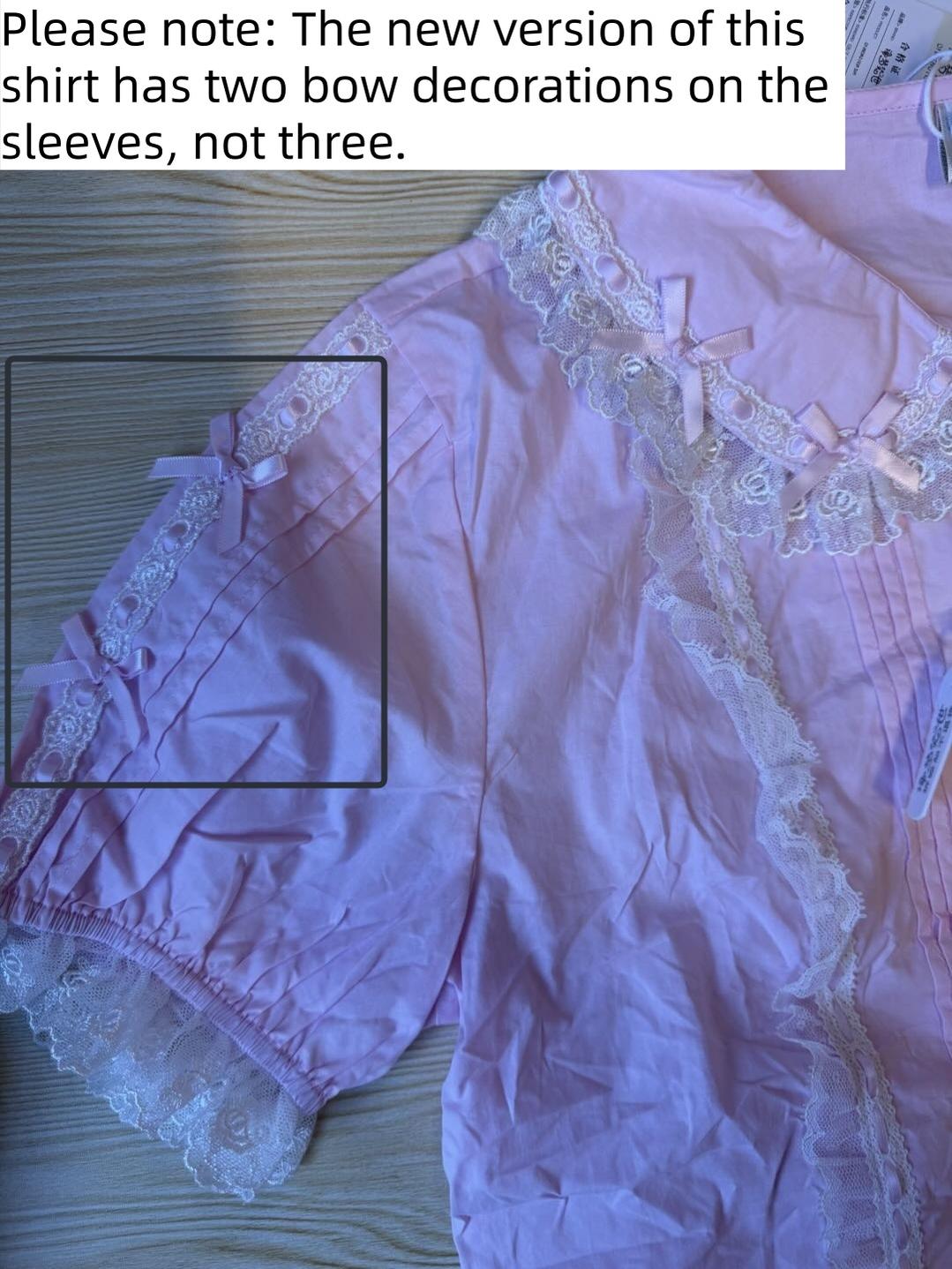 Lanxin Shirt - Cotton Sweet Lolita Lace Blouse 43432:850748