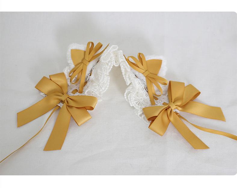 Xiaogui - Sweet Lolita Cat Ear Bow Headband