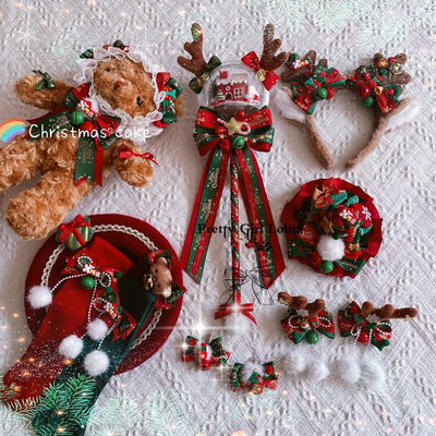 Pretty Girl Lolita~Sweet Lolita Christmas Kids Adult Accessories   