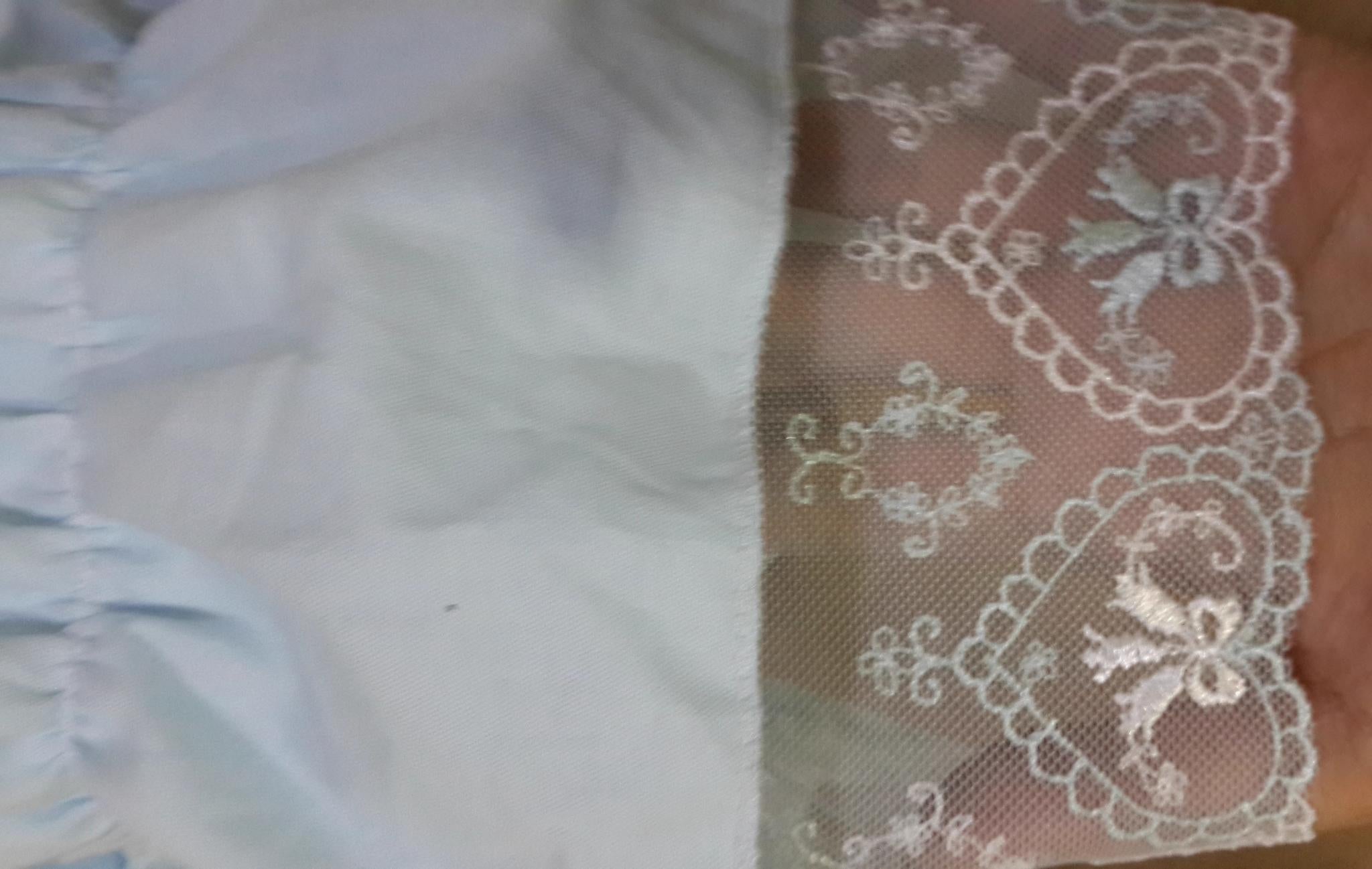 WangYan&Summer - Cotton Lolita Petticoat, Embroiodered Lace