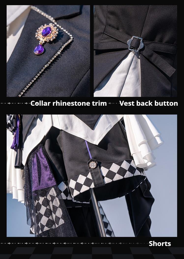 Forest Fluorescent Carps - The Judge's Game - Ouji Lolita Shorts Suit Prince Long Sleeved Shirt 40548:665952