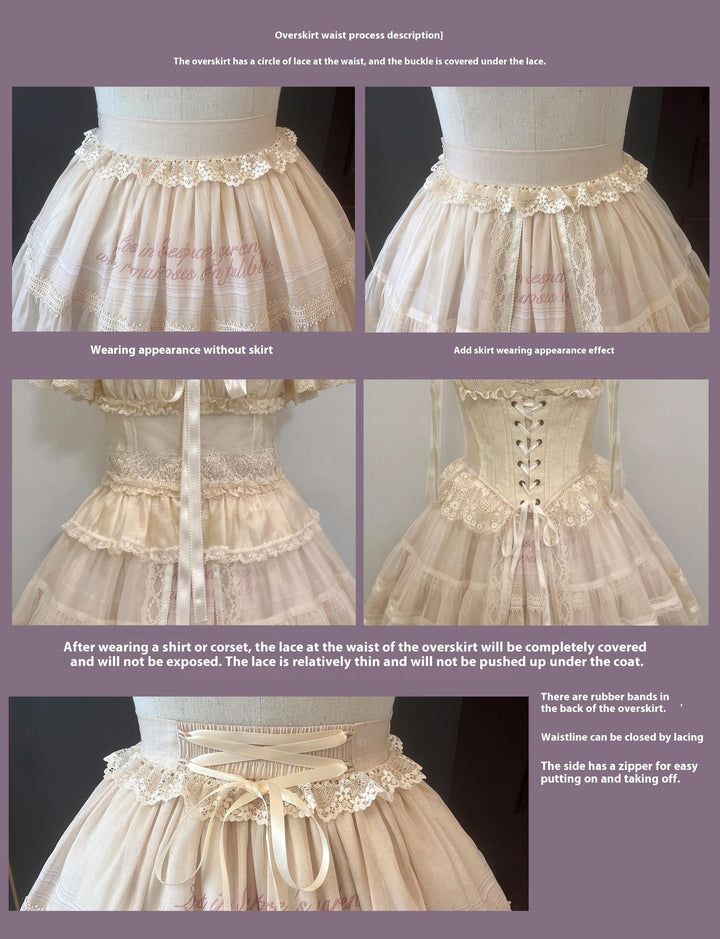 ZUOlanrichen~Romantic Rose~Classic Lolita Dress Set Printed JSK Skirt with Bodice 42157:729540