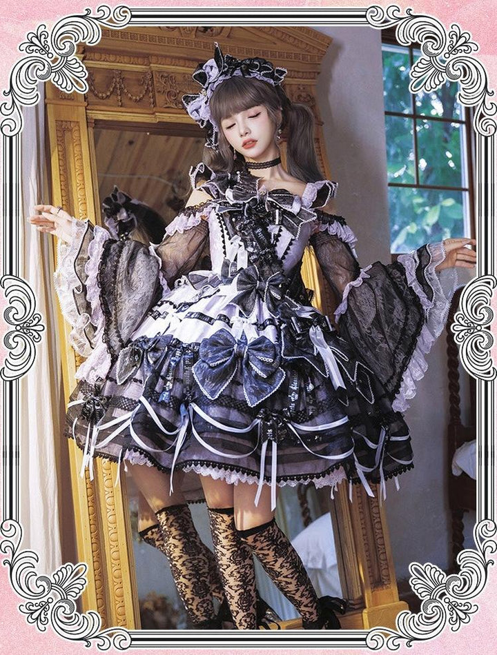 Puppets and Doll - Dream Bow - Bow Decoration Voile Gorgeous Lolita JSK