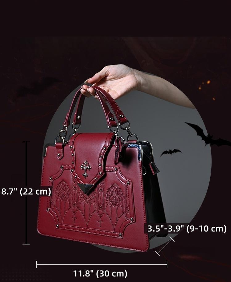 TALEBRINGER - The Sanguivorous Clan 2.0 - Gothic Lolita Handbag & Jabot 44091:794683