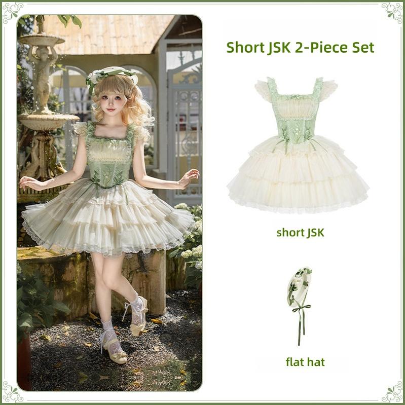 Embroidered Classic Lolita Corset JSK Dress