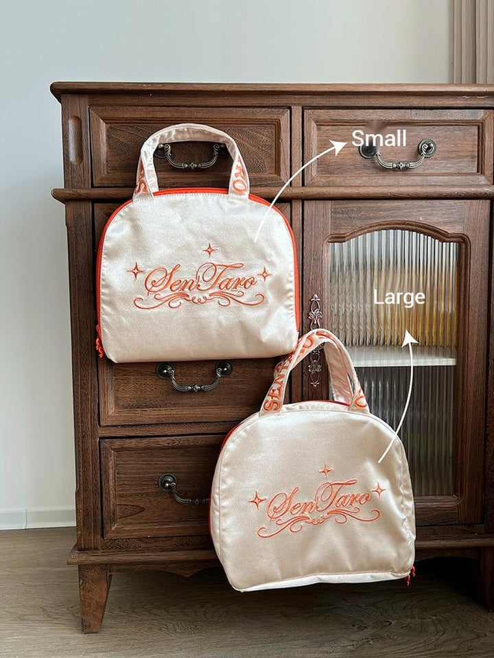Sentaro~Lolita Petticoat Storage Bag in Two Sizes Small Champagne