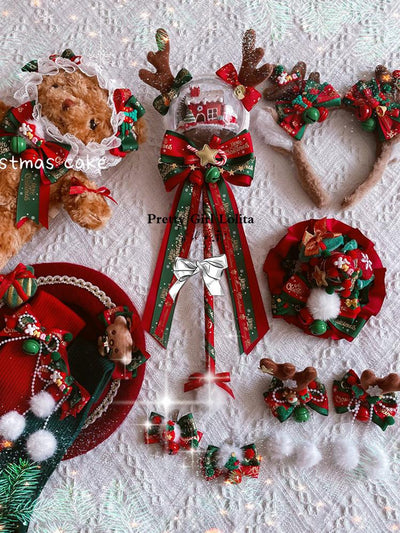 Pretty Girl Lolita~Sweet Lolita Christmas Kids Adult Accessories   
