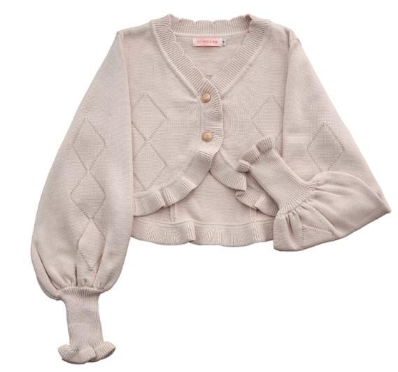 Cookie - Vintage Lolita Cardigan, Short Sweater (L M S) 31538:833405