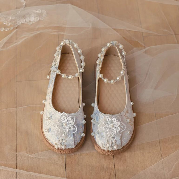 Yana~Lianhua Yana~Han Lolita Platform Shoes Chinese Style Shoes   