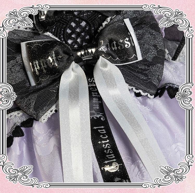 Puppets and Doll - Dream Bow - Bow Decoration Voile Gorgeous Lolita JSK 43464:777049